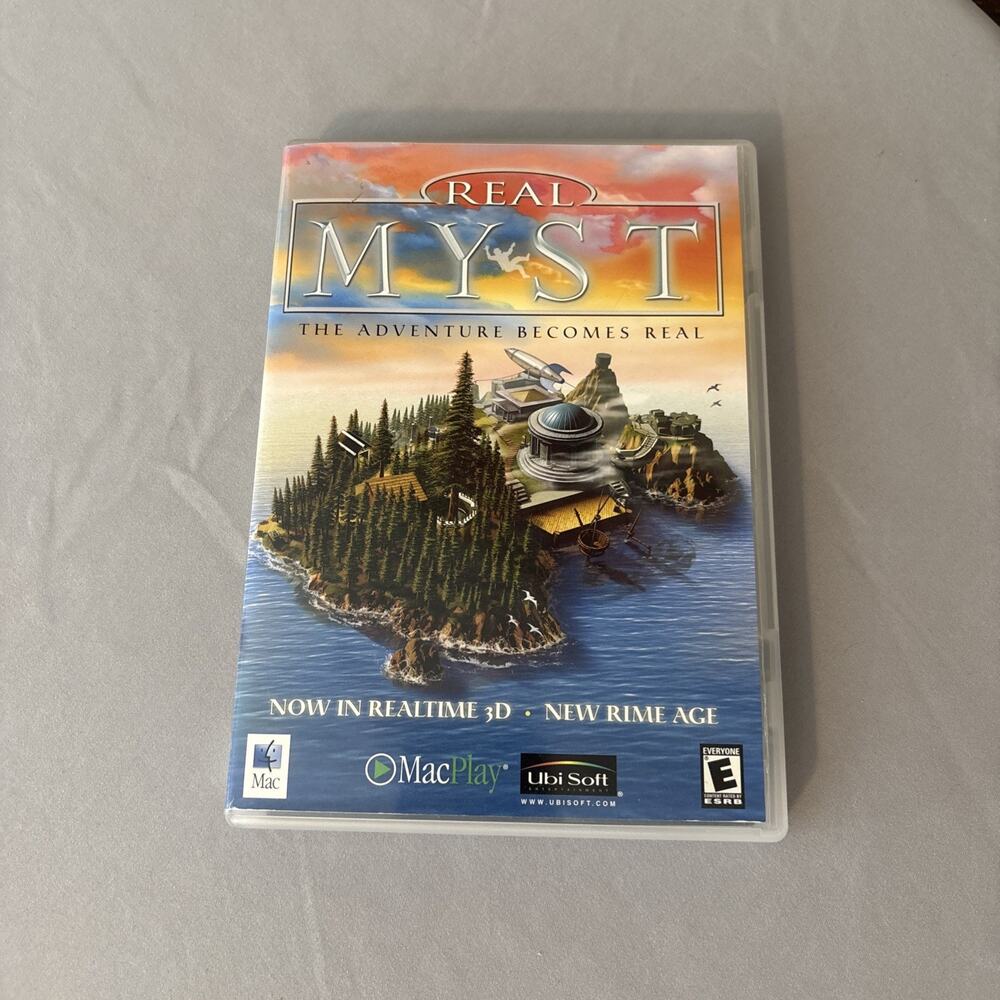 Real Myst The Adventure Becomes Real Vintage User Manual (CD ROM, 2000)